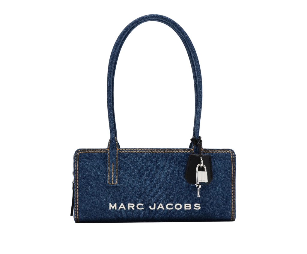 Denim Shoulder Bag (Dark Denim)